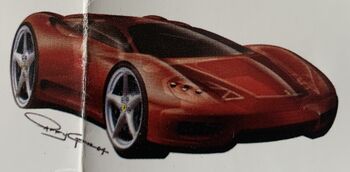 Ferrari 360 Modena XRaycers sketch