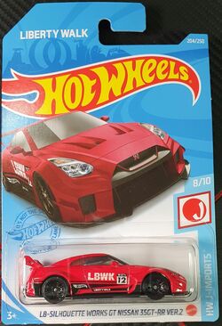 LB-Silhouette WORKS GT Nissan 35GT-RR VER.2 | Hot Wheels