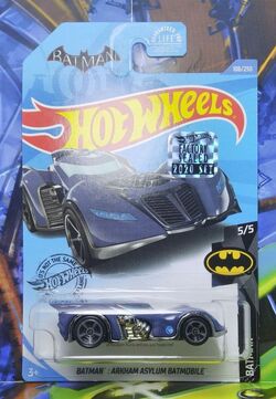 Carro Hot Wheels Batman: Arkhan Asylium Batmobile Hcw63 P