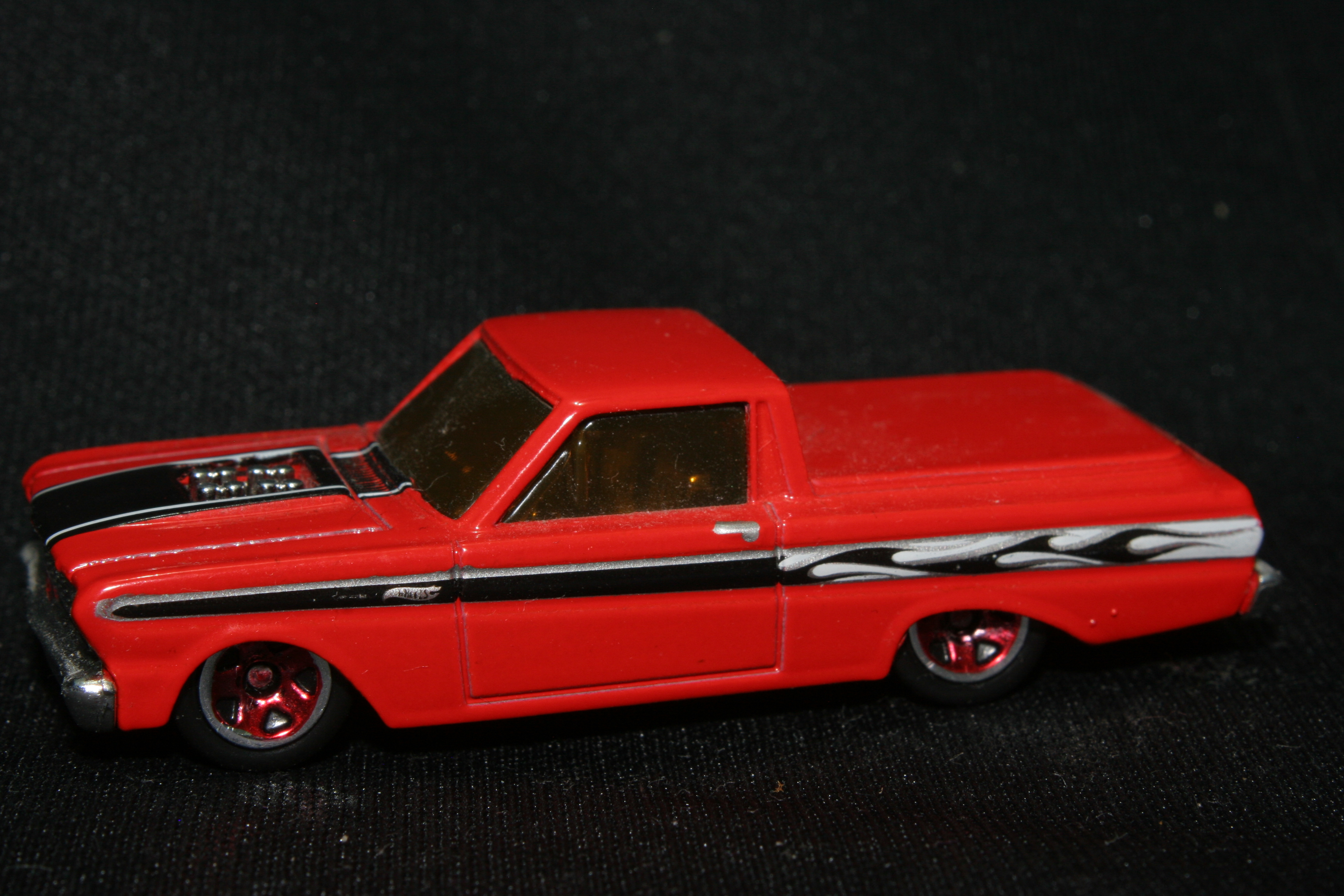 Red Short Card HA4 '65 Ford Ranchero 2015 Hot Wheels 