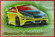 Artwork on Panini's Mega Race 2005 sticker album.