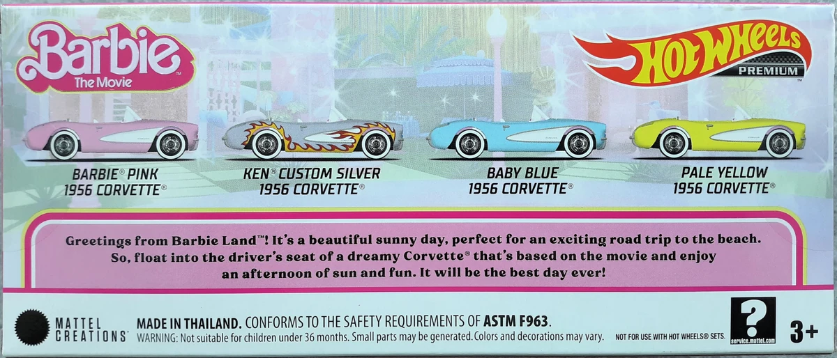 Hot Wheels Collectors Barbie The Movie Corvette 4 Pack - Hobbies e coleções - Taboão, São Bernardo do Campo 1360004496 | OLX