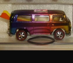 Hot wheels pink rear loader beach bomb top