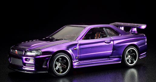 セールネット ホットウィール RLC NISSAN SKYLINE GT-R BNR34 - 模型 ...