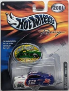 2001 Pro Racing Mobil 1 release on card.