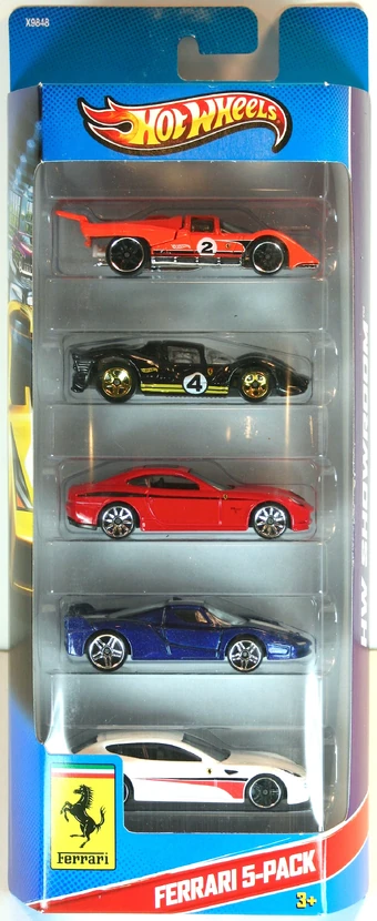 hot wheels ferrari gift pack