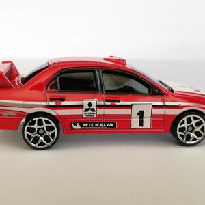 hot wheels mitsubishi lancer evolution vii