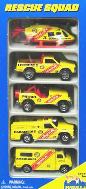 hot wheels emergency squad