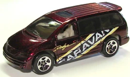 Dodge Caravan DkRed5Sp