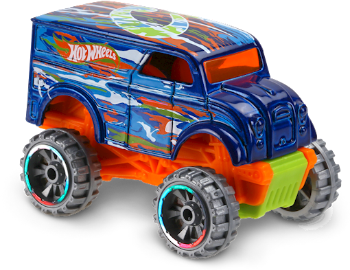 Carrinho Hot Wheels Monster Trucks Dairy Delivery - Alfabay - Cubo