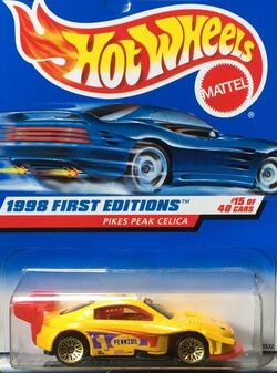 Hot wheels pikes top peak celica 1997