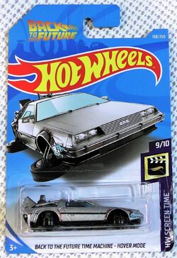 Back to the Future Time Machine Hover Mode Hot Wheels Wiki