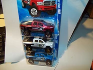 red white & blue Dodge Ram 1500