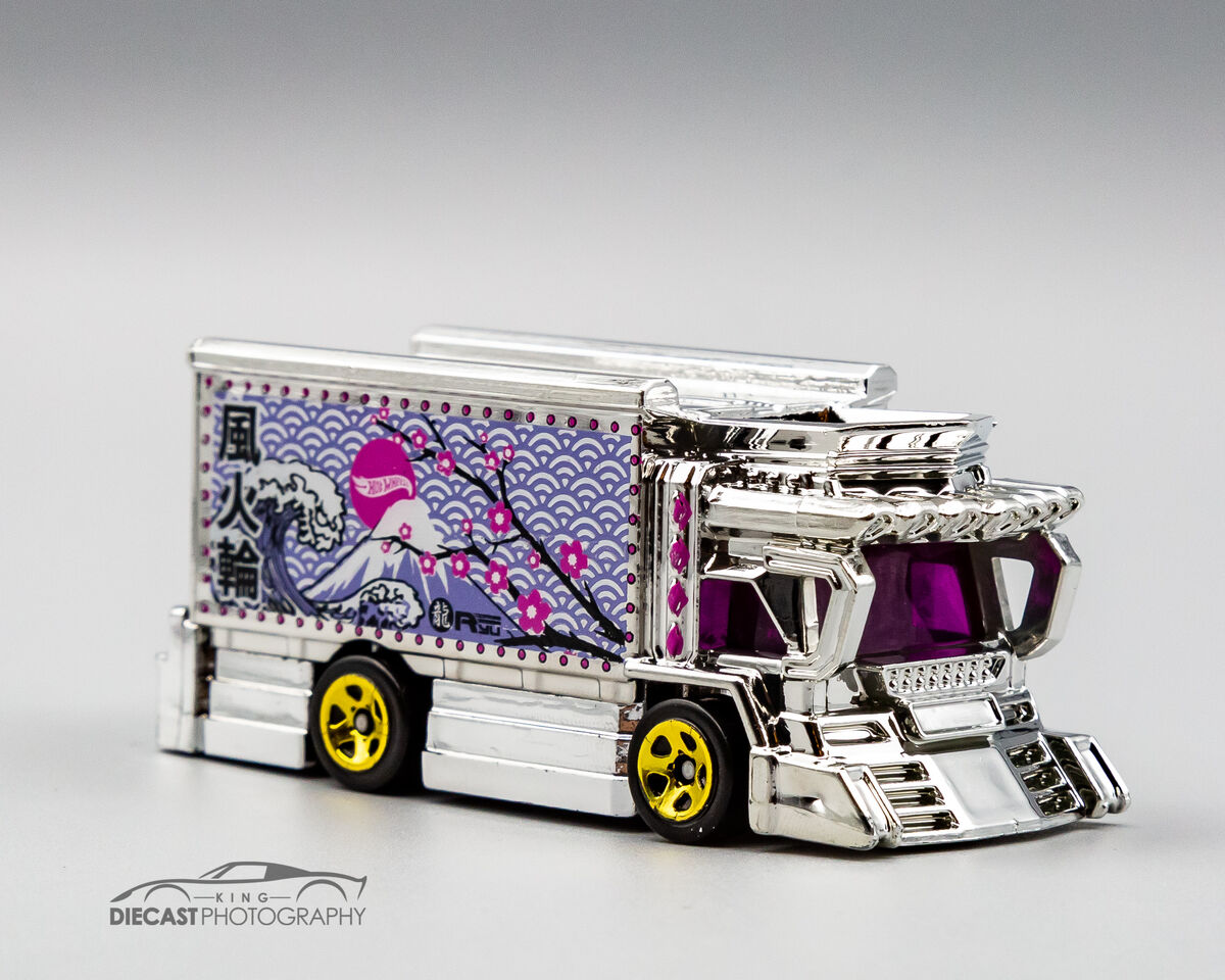 ホットウィール　ライジン エクスプレス　雷神RAIJIN EXPRESS サクラ RAIJIN EXPRESSのレビュー！日本のCar Culture「デコトラ」が