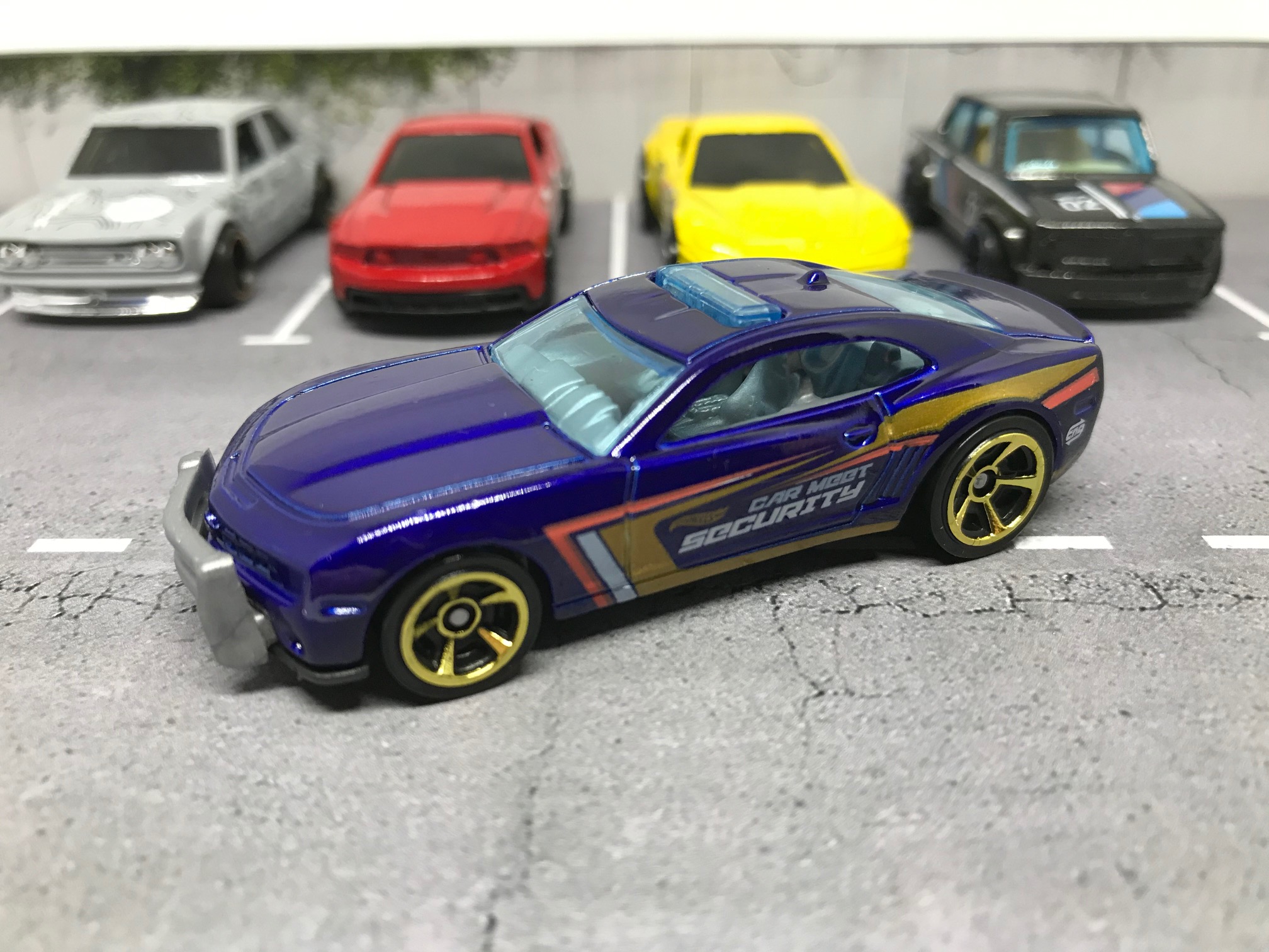 HOT WHEELS - PAQUET DE 5 VOITURES 1/64 - CAR MEET