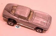 Prototype-different silver paint, large rear wheel, different interior (hwvette.com)