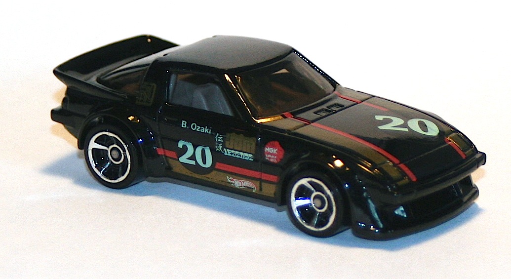 hot wheels mazda rx7 green