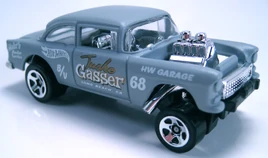 55 Chevy Bel Air Gasser HW showroom 2013