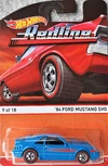 Heritage Redline 2015 '84 Ford Mustang SVO Blue Malaysia CFN74