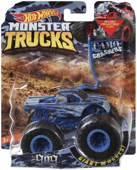 Hot Wheels 2018 Monster Trucks Camo Crashers The 909