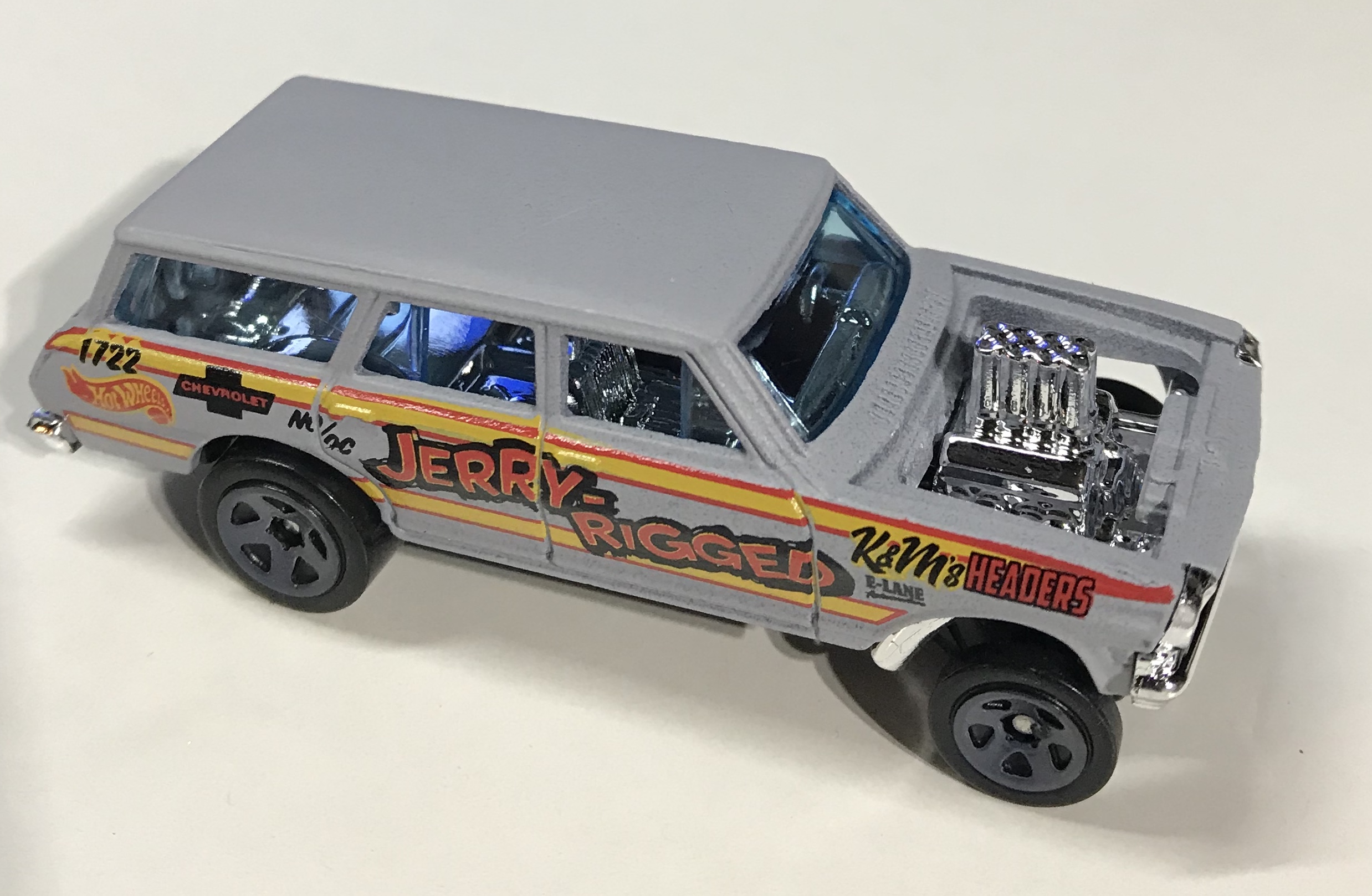 Carrinho Hot Wheels '64 Nova Wagon Gasser (X7QRX) - Mattel