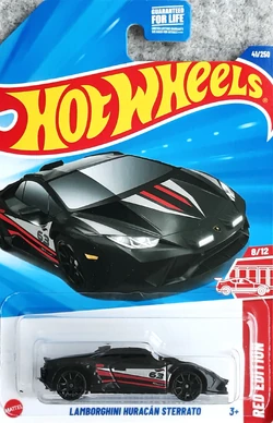 HOT WHEELS LAMBORGHINI HURACAN STERRATO - SHORT CARD - ÉCHELLE 1:64 - NEUF
