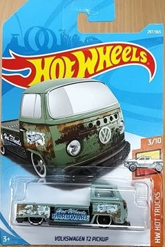 Volkswagen t2 hot sale pickup hot wheels