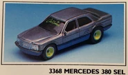 Grey body, Blue base, different decal prototype (1990 Mattel Catalog)