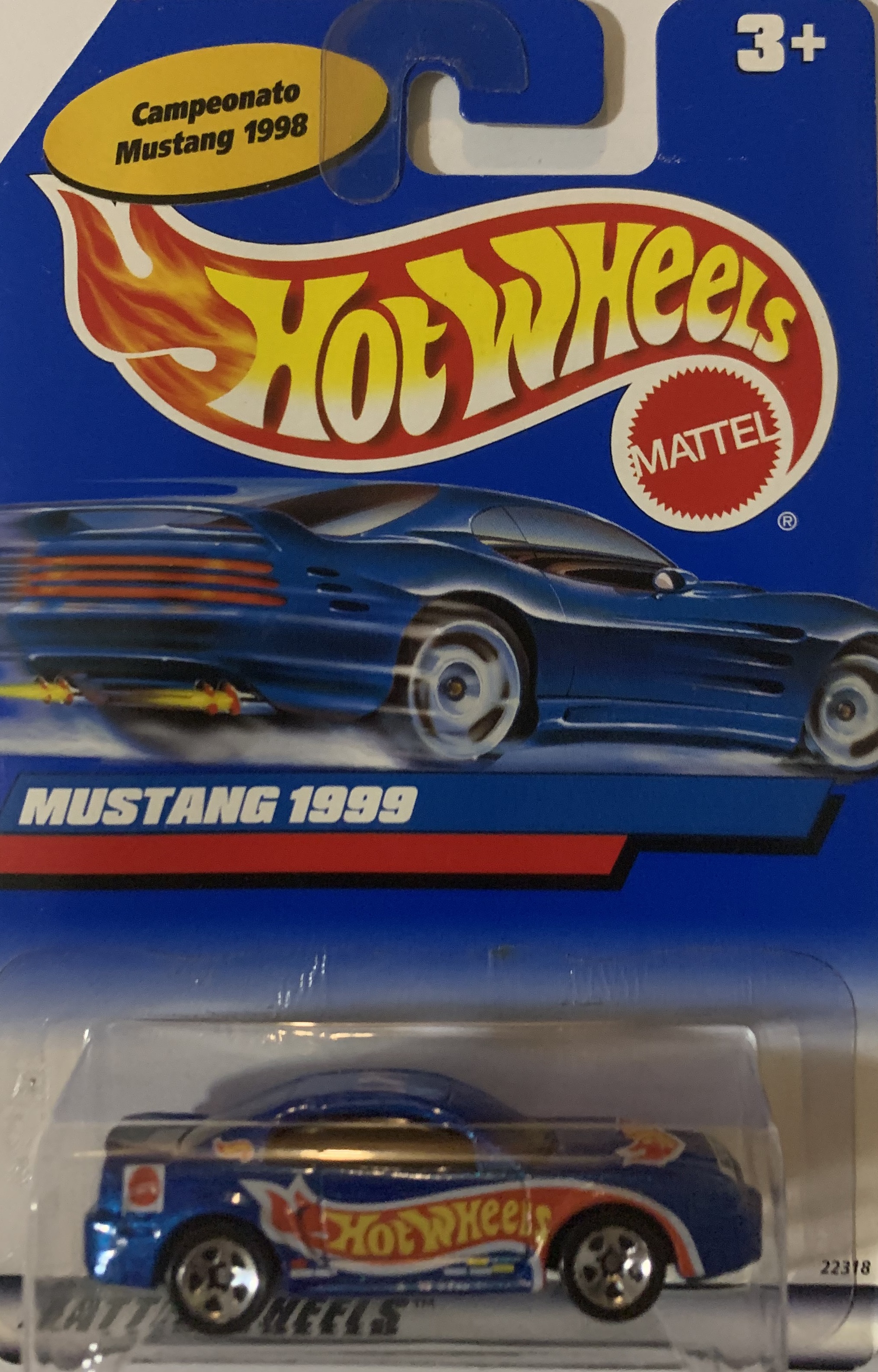 Hot wheels 1999 mustang top