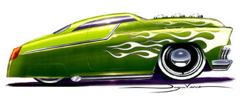 '49 merc sketch