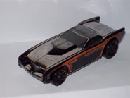 The GOV'NER, Black-Chromed Body, Grey Window, Orange Chrom Rim on black PR5