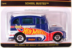 ホットウィール　school busted 限定品　レア　バス ホットウィール school busted 限定品 レア バス SCHOOL BUSTED