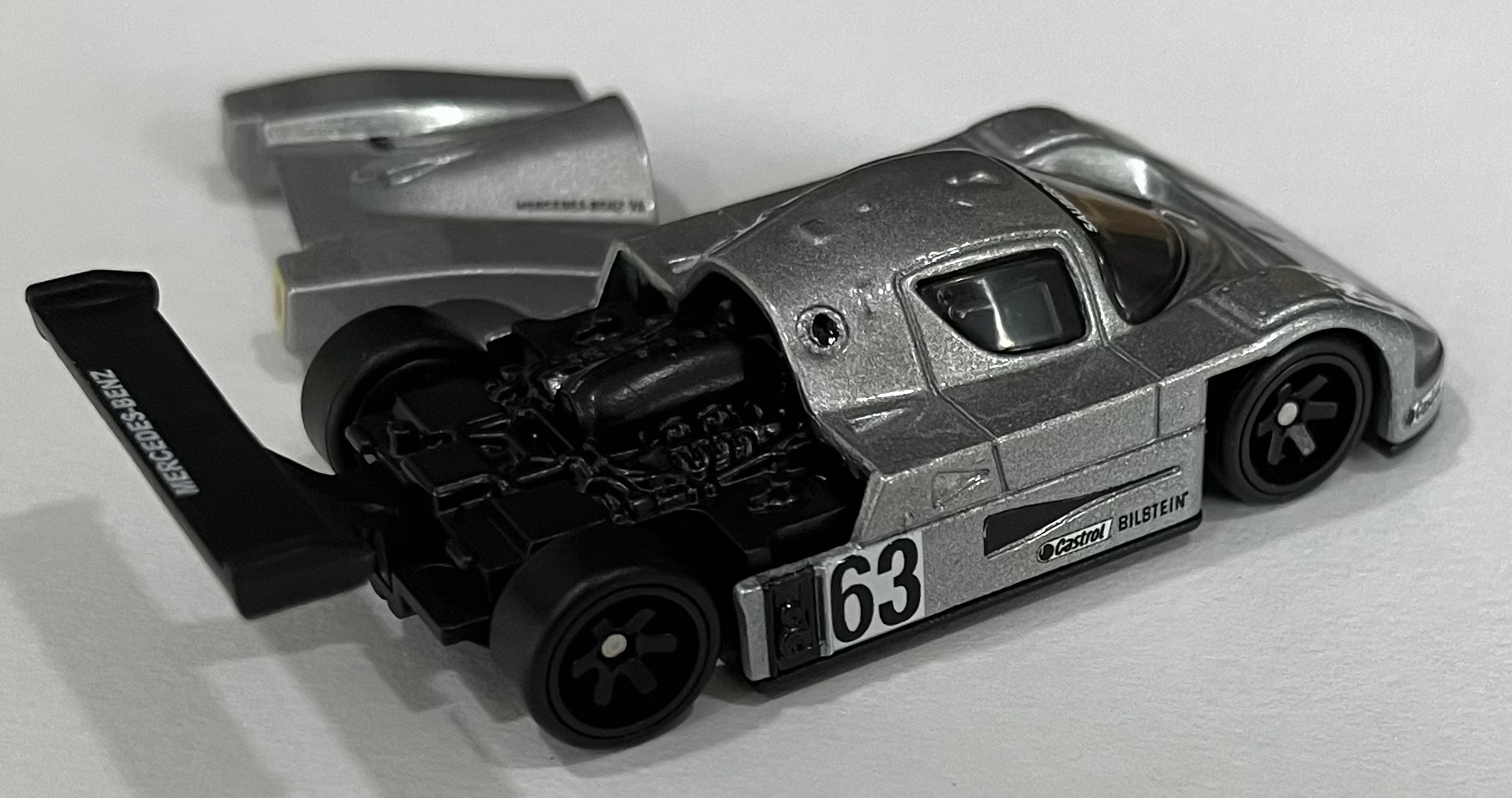 Sauber-Mercedes C9 シルバーアロウズ 洋書 英語版 予約 YS Model 1/64 メルセデス ベンツ ザウバー Benz Sauber