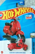 Hot Wheels Vespa 90 SS Super Sprint 1966 1:64 - Modello Da Collezione 71/250 HW Factory Fresh 2024