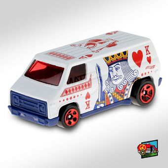 hot wheels white van