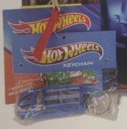 MYSTERY! Can anyone identify the keychain car included in this bookbag? I think in the past they included a current year mainline, but this does not look like any of the 2017 Mainline cars.