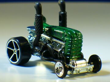 Hot wheels tractor top
