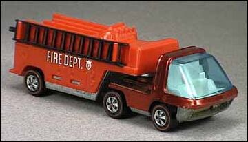 1970 Redline Hot Wheel - FIRE ENGINE - RED