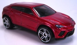 Lamborghini Urus red metallic 2015