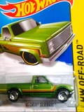 1972 Datsun 620 in 83 Chevy Silverado package. i found this at toys r us and was surprised.