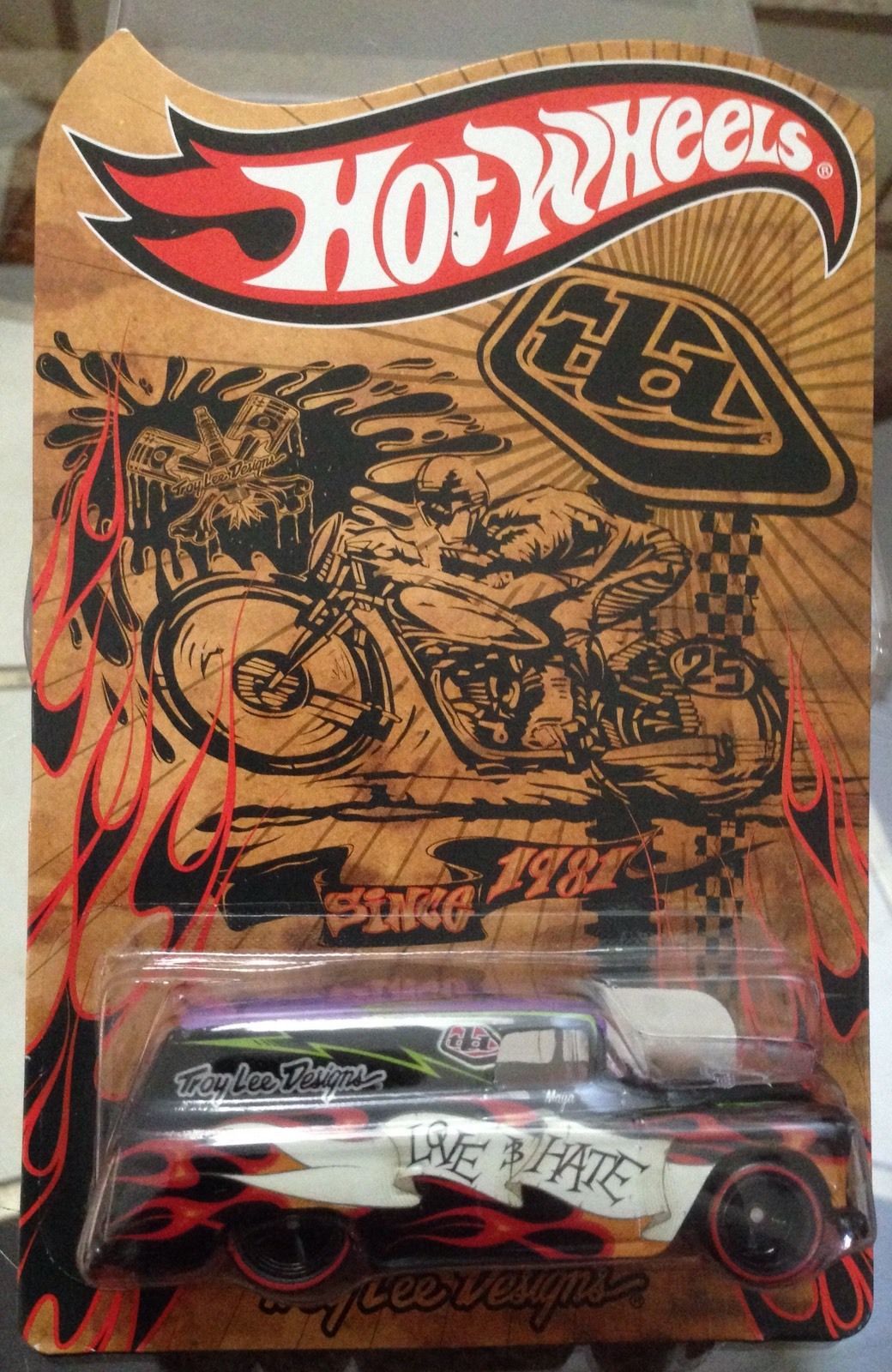 Hot Wheels Troy Lee Designs Limited Ed 25th Ann Dairy