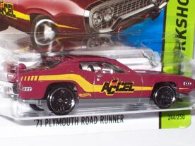 '71 Plymouth Road Runner, print smudged on this side