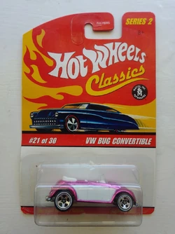 ホットウィール VW BUG コンバーチブル(ピンク) Hot Wheels Pink Vw