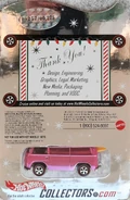 Employee Holiday Car 2002 Back of Card