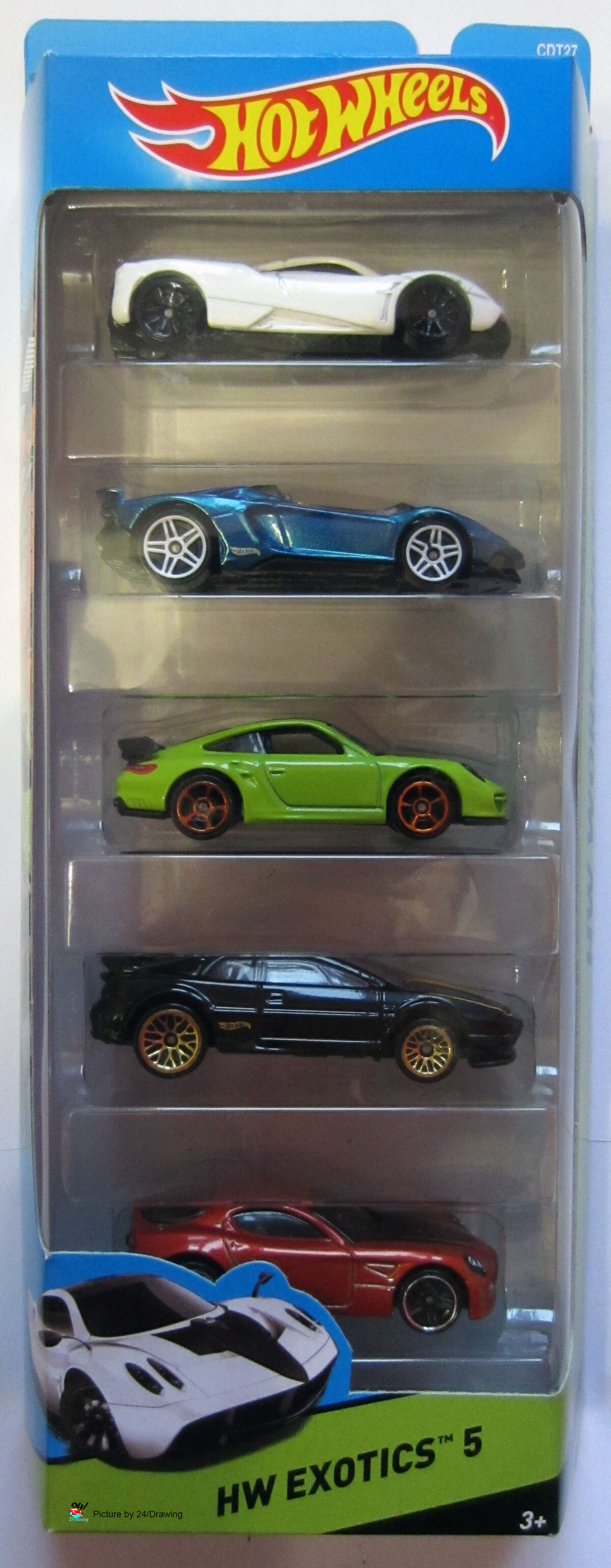 Hot wheels 2019 store exotics 5 pack