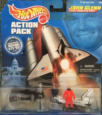 hot wheels action pack john glenn