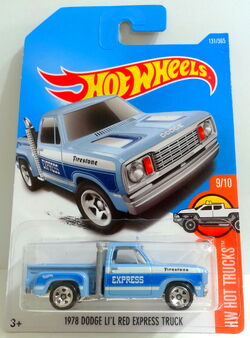 Dodge lil red express hot wheels 2025