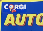 Corgi Toys logo sticker possibly covering HW logo