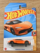 2022 HW Turbo Orange Card