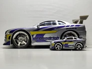 Regular and 1/20 scale version comparison.